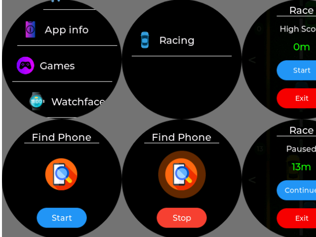 Smartwatch LVGL project image